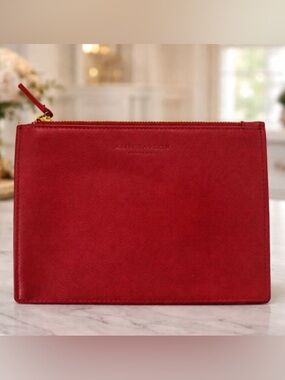 Ann Taylor Versatile Red Pouch